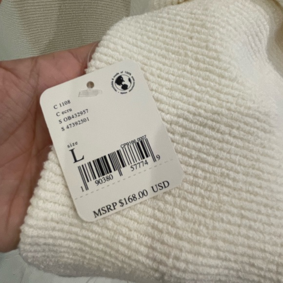 NWT Free People Ottoman Tunic (Ecru) - Large - Picture 3 of 4